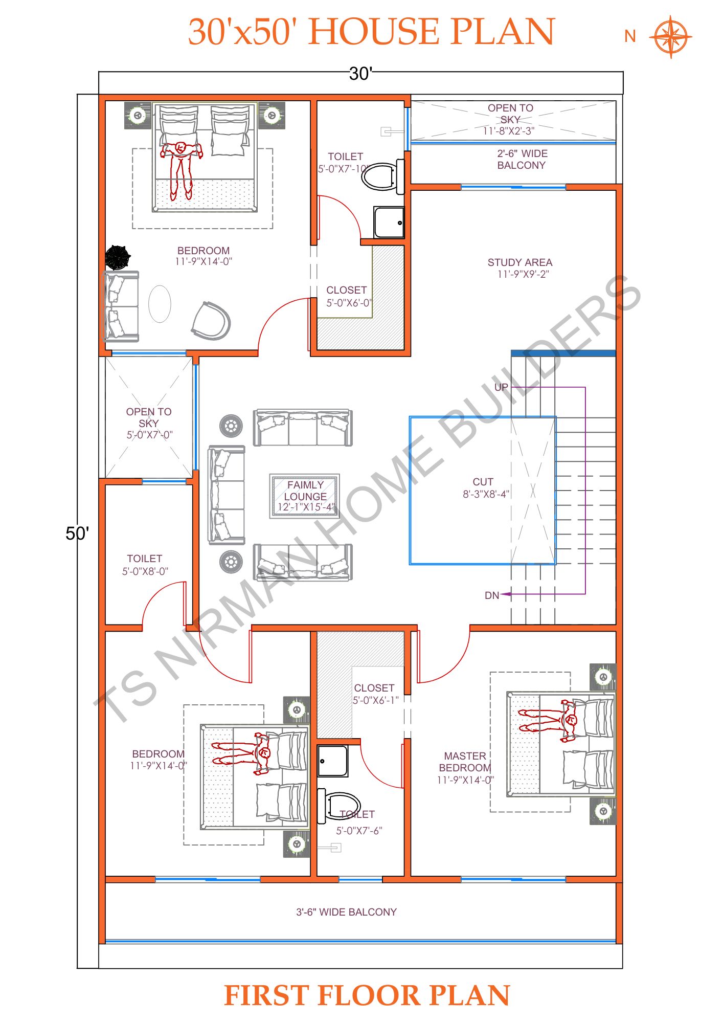 G+4 Residential Building 1
